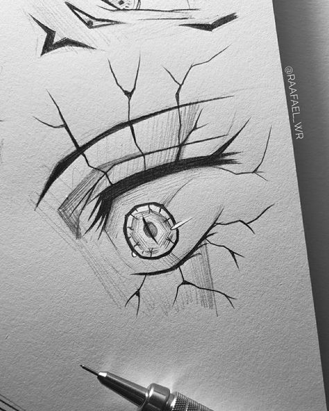 [𝑺𝒂𝒗𝒆 & 𝑭𝒐𝒍𝒍𝒐𝒘]~♡´･ᴗ･`♡ Anime Demon Sketch, Demonslayer Drawing Sketches, Scary Eyes Drawing Anime, Demon Eye Drawing, Eye Sketch Aesthetic, Anime Eye Sketch, Demon Eyes Drawing, Creepy Sketches Easy, Creepy Sketch Ideas