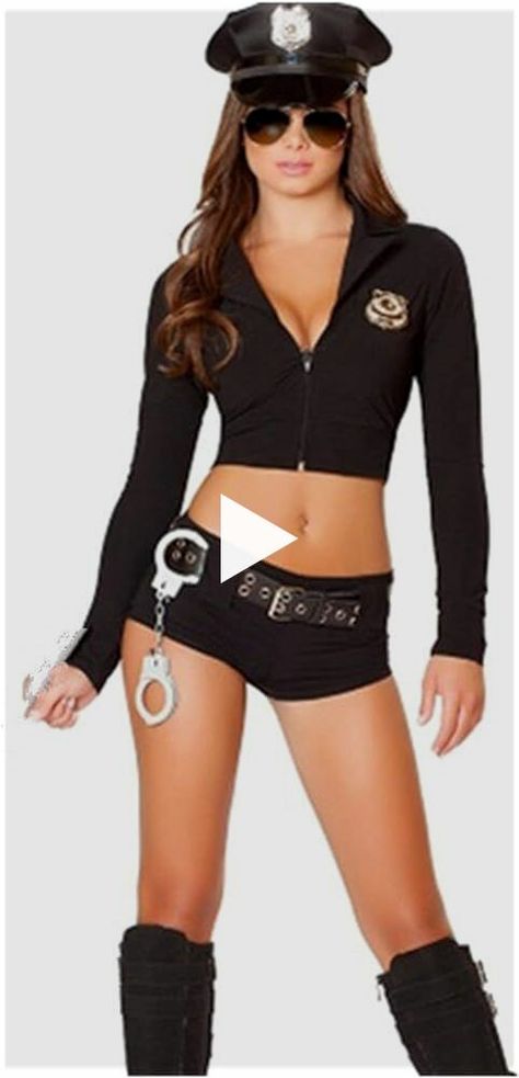 Police Officer Uniform, Cop Halloween Costume, Police Halloween Costumes, Halloween Costumes Brunette, Cop Outfit, Diy Group Halloween Costumes, Easy Couple Halloween Costumes, Officer Uniform, Cute Couples Costumes