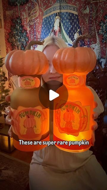 Miss B Potter on Instagram: "DIY Pumpkin Juice lights. What do you think? #pumpkinjuice #crafts #diy #fall #halloween #codeorange #harrypotter" Pumpkin Juice, Diy Pumpkin, Instagram Diy, Crafts Diy, Halloween Diy, Fall Halloween, Halloween Decorations, You Think, Thinking Of You