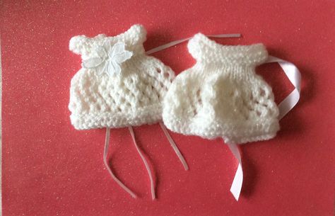 Knitted Baby Dresses, Micro Preemie Crochet Patterns, Angel Baby Crochet, Baby Knitting Patterns Free Newborn, Angel Baby Clothes, Angel Baby Patterns, Knitting Patterns Cocoon, Baby Hat Knitting Patterns Free, Baby Cocoon Pattern