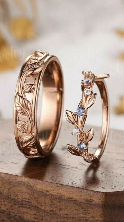 Fantasy Jewelry Ring, Nontraditional Wedding Rings, Cute Wedding Rings, Fantasy Wedding Rings, خواتم خطوبة, Cute Promise Rings, Couple Ring Design, Pretty Engagement Rings, Cute Engagement Rings