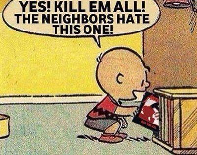 I just love Charlie Brown's music choice!! Spotify Metal Playlist Covers, Rock And Roll Playlist Cover, Classic Rock Playlist Cover, Playlist Cover Photo Funny, Metal Spotify Cover, Metallica Playlist Cover, Playlist Covers Metal, Heavy Metal Playlist Cover, Metal Spotify Playlist Covers