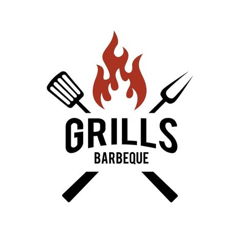 simple modern premium Barbecue logo design Food or grill template Vector illustration concept Grill Template, Sauce Logo Design, Barbecue Logo, Logo Design Food, Brazilian Bbq, Grill Logo, Bbq Grill Design, Wet Felting Projects, Food Logo Design