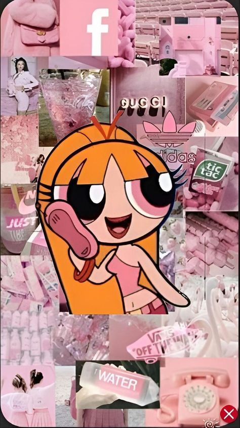 Bonbon Chicas Super Poderosas Aesthetic, Wallpaper For Keyboard Phone Aesthetic, Powerpuff Blossom, Powerpuff Kızları, Super Nana, Powerpuff Girls Wallpaper, Bubbles Wallpaper, Girl Background, Powerpuff Girl