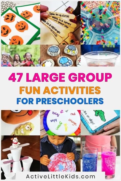 Are you looking for large group activities for preschoolers? Then you are at the right place. Group Activities For Preschoolers, Small Group Activities Preschool, Large Group Activities, Preschool Small Group, Preschool Circle Time Activities, Circle Time Games, High Scope, Circle Time Activities, Preschool Circle Time