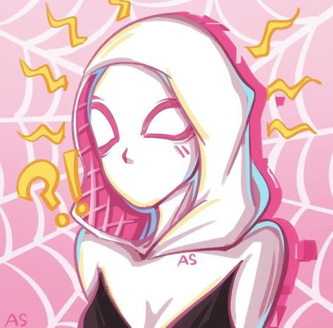 Spider Gwen Art, Spiderman And Spider Gwen, Spiderman Girl, Spiderman Drawing, Spiderman Art Sketch, Jelly Wallpaper, Arte Van Gogh, Cute Couple Art, Dessin Adorable