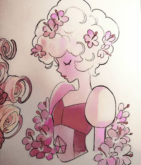 Diamante Rosa Steven Universe, Pink Diamond Su, Rose Quartz Steven Universe, Steven Universe Diamond, Pink Diamond Steven Universe, Steven Universe Wallpaper, Pearl Steven Universe, Steven Universe Au, Pearl Steven