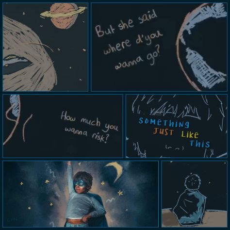 Cute song #coldplay #chainsmokers #somethinglikethis #lyrics #collage #cfnedits2018 Something Just Like This Wallpaper, Something Just Like This Coldplay, Lyrics Collage, Coldplay Art, Coldplay Poster, Coldplay Wallpaper, Drew Taggart, Guy Berryman, Coldplay Songs