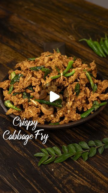 Cabbage Fry, Cabbage Recipes Indian, Fry Cabbage, Crispy Cabbage, Kashmiri Chilli, Veg Snacks, Ginger Garlic Paste, Recipes Snacks, Fried Cabbage