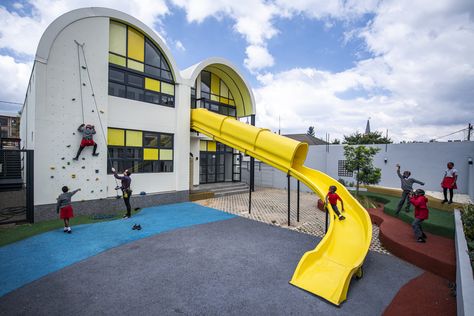 School Concept Design, Lego Kindergarten, Innovative School Design, Kindergarten Building, Kindergarten Playground, Kindergarten Architecture Concept, Pre Primary School Building Design, Kindergarten Concept Architecture, Primary School Playground Design