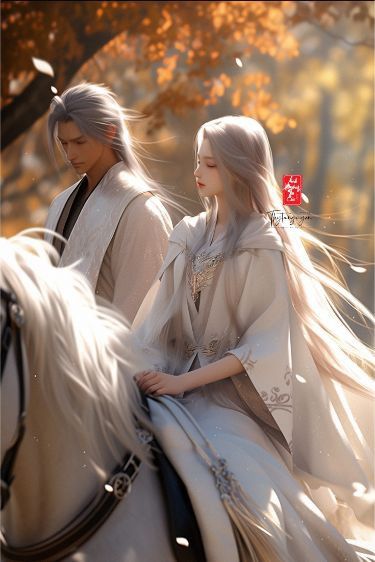 Couple Fantasy Art, Elven Couple, White Hair Anime Guy, Couple Poses Drawing, Fantasy Love, Fantasy Couples, Cartoon Photo, Manga Couples, Art Poster Design