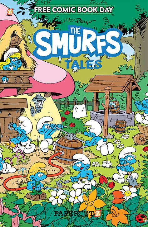 Old Cartoon Shows, Diamond Comics, Free Comic Books, The Smurfs, Book Day, Cartoon Posters, Retro Games, Retro Game, Pinturas Disney