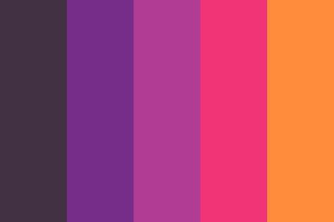 Night jam color palette Jam Color Palette, Alternative Color Palette, Synthwave Color Palette, Blood Color Palette, Vaporwave Color Palette, Night Color Palette, Halloween Color Palette, Neon Colour Palette, Flat Color Palette