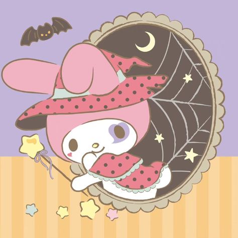 Sanrio Halloween Matching Pfp, Kuromi And My Melody Halloween, Halloween Sanrio Icons, Halloween Sanrio Pfp, My Melody And Kuromi Pfp, Halloween My Melody, My Melody Halloween, Cute Halloween Pfp, Halloween Sanrio