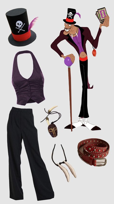 Dr Falicier Costume, Dr Facilier Costume Female, Dr Facilier, Cosplay Ideas, Descendants, Disney, Pins, Bariloche