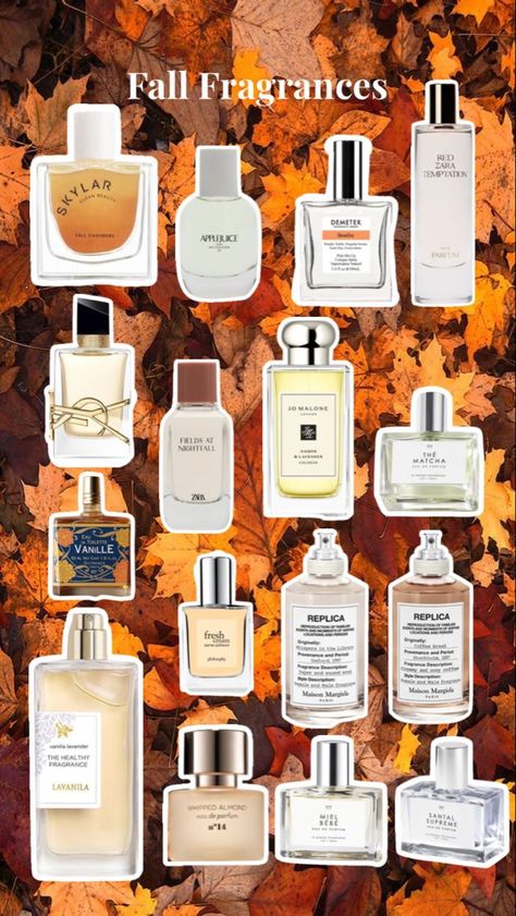 Autumn Perfume, Perfumes Aesthetic, Perfume Ideas, Essential Oil Perfumes Recipes, Fragrance Lab, Perfume Recipes, Fragrances Perfume Woman, Fall Fragrance, Bath And Body Works Perfume