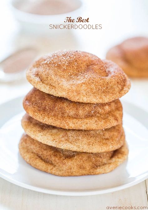 Perfect Snickerdoodle Cookies, Amish Snickerdoodle Cookies, Betty Crocker Snickerdoodle Cookies, Snookerdoodle Cookies Recipe, Large Snickerdoodle Cookies, Bakery Style Snickerdoodle Cookies, Hawaii Bread, Cheese Zombies, Best Snickerdoodles