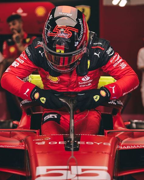 Scuderia Ferrari on Instagram: "Not our Friday, but itching to attack a Sprint Saturday 👊 #QatarGP 🇶🇦 #F1 #CharlesLeclerc #CarlosSainz" Bulls Wallpaper, F1 2023, Race Outfit, Grid Girls, Smooth Operator, Ferrari Car, Ferrari F1, Scuderia Ferrari, F1 Drivers