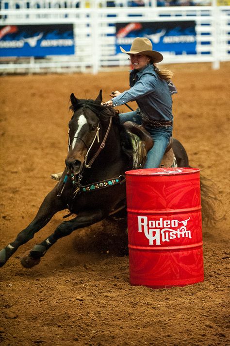 NFR Barrel Racing | Barrel Racer, Austin Rodeo Barrel Racing Aesthetic, Barrel Racing Photos, Barrel Racing Photography, Barrel Racing Tips, Barrel Racing Quotes, Rodeo Girls, Rodeo Cowboys, Barrel Racing Horses, Rodeo Horses