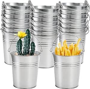 Table Centerpieces Party, Bucket Garden, Cafe Rod, Metal Buckets, Decorations For Wedding, Hotel Buffet, Centerpieces Party, Tin Bucket, Beer Bucket