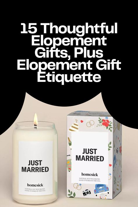 Elopement gift ideas Elopement Guest Gifts, Wedding Gifts For Eloped Couple, Elopement Gift Ideas, Elopement Gifts, Elopement Gift, Wedding Gifts For Friends, Forever Gifts, Courthouse Wedding, Guest Gifts