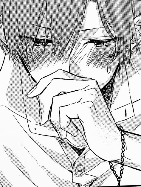 Aww he's so cute when he blushes Blushing Art Reference, Blush Expression, Blushing Anime, Manga Eyes, Manga Boy, Cute Anime Guys, Reaction Pictures, Anime Boy, Anime Guys