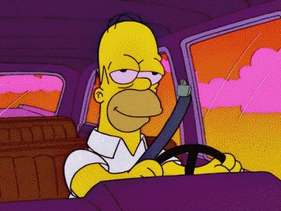 Stoned The Simpsons GIF - Find & Share on GIPHY The Simpsons Aesthetic, Simpsons Aesthetic, Aesthetic Chill, The Simpsons, Gif, Red