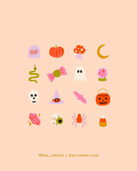 The icons of my favorite things were so fun I had to do more! Bit for Halloween 🎃 Which one is your fav? Inspired by lots of challenges for this one: Serpents and Sparkles for #scaryandsweet2024 Creepy Cuties for #spooktoberbyal Ghost for #doodleadayoct Mushroom Magic + Spooky Skull for #doodleween24 Ghost for #morningcrocodoodles #inktober #inktober2024 #spooktober #spookydrawing #spookyillustration #halloweendrawing #creatinghapppy #makeart2024 #octoberartchallenge #octoberdrawingchall... Cute Halloween Wallpapers, Spooky Halloween Art, Mushroom Magic, Ideas Illustration, Halloween Wallpapers, Wallpapers Widgets, Cute Mushroom, Halloween Drawings, Halloween Nail