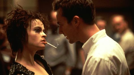 Tyler Durden And Marla Singer, Marla Singer, Chuck Palahniuk, Noir Movie, Glenn Close, Edward Norton, Charles Bronson, Tyler Durden, David Fincher