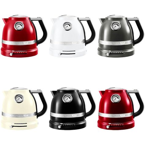 Our Artisan Kettle is so beautiful! It adds a stunning touch to any kitchen. Which colour would suit your kitchen? Much love KitchenAid Africa xx Kitchenaid Kettle, Kitchenaid Artisan, Kitchen Oven, Boot Room, Round Design, Toaster Oven, Electric Kettle, Drip Coffee Maker, Metal Construction