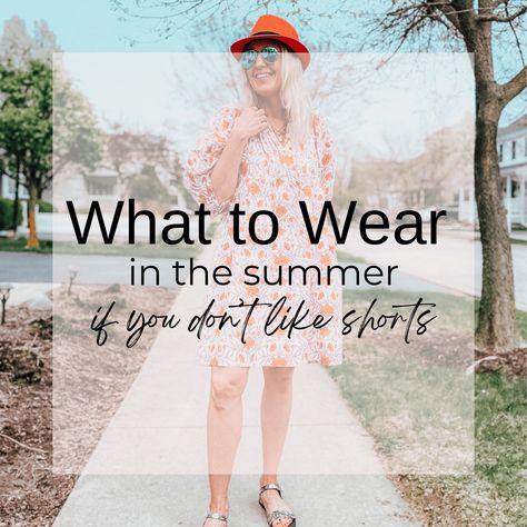 What to Wear in the Summer Instead of Shorts - Doused in Pink What To Wear Instead Of Shorts, Short Flowy Skirt, Easy Outfit Ideas, Florida Outfits, Stocking Stuffers For Her, Basic White Tee, Stocking Stuffers For Kids, Summer Basics, Easy Outfit