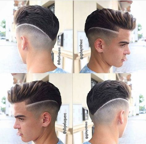 Short medium cuts #ibw #alexhair Hair Toupee, Undercut Pompadour, High Fade, Super Hair, Corte De Cabelo Masculino, Trendy Hair Color, Trendy Haircuts, Boys Haircuts, Fade Haircut