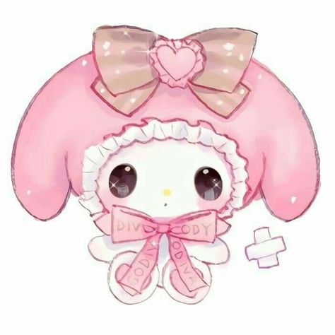 My Melody Cute Drawing, Toca Boca Hair Salon, Melody Wallpaper, Melody And Kuromi, My Melody Wallpaper, Hello Kitty Aesthetic, Melody Hello Kitty, Cute Kawaii Animals, Hello Kitty Characters