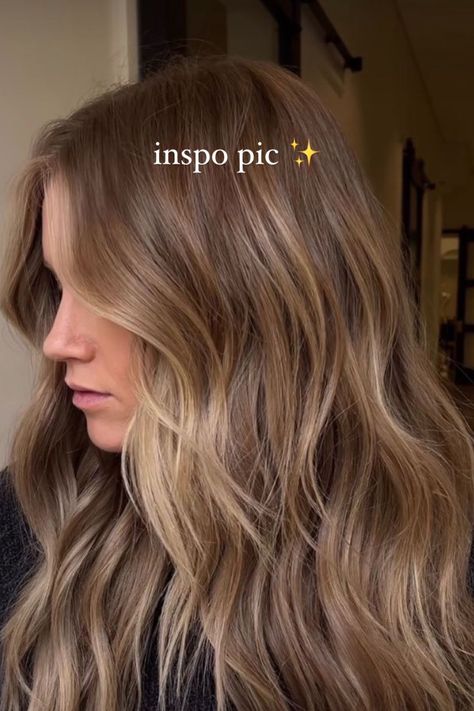 Cabelo Ombre Hair, Light Brunette Hair, Rambut Brunette, Dark Blonde Hair Color, Blonde Hair Transformations, Kadeřnické Trendy, Honey Brown Hair, Dreamy Aesthetic, Brown Hair Inspo