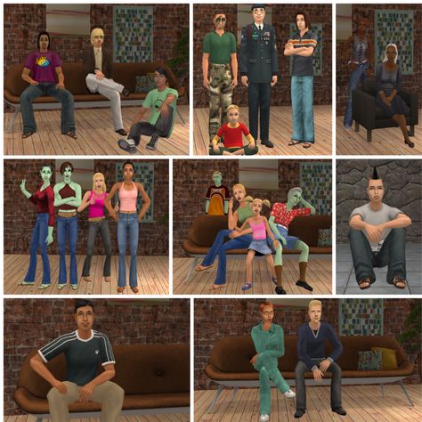 Strangetown Sims 2, Sims 2 Strangetown, Sims 2 Aesthetic, Sims 2 House, 2 House, Los Sims, Cc Sims, Sims House, Maxis Match