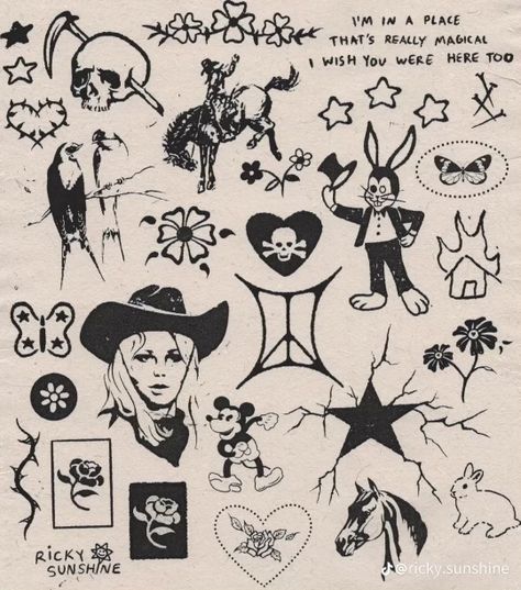 Traditional Tattoo Flash Sheet Vintage, Vintage Traditional Tattoo Flash, Vintage Flash Sheet, Small Tattoo Flash Sheet, Flash Sheet Tattoo Ideas, Tattoo Flash Sheet Ideas, Traditional Tattoo Art Flash, Vintage Flash Tattoo, Flash Tattoo Sheet