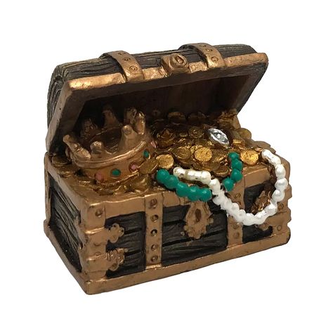 Cardboard Box Costume, Mini Treasure Chest, Pirate Halloween Party, Pirate Chest, Chest Ideas, Hobby Lobby Decor, Dragon Garden, Pirate Island, Box Costumes