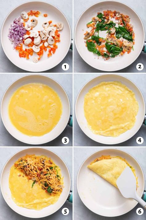 Vegetable Omelette Recipe, Vegetable Omelette, Easy Omelette, Omelette Recipes, Omelette Recipe Easy, Veggie Omelet, Veggie Omelette, Omelette Recipe, Filling Breakfast