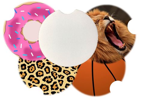 How to Sublimate Designs on Neoprene Car Coasters – Sublimation for Beginners Car Coasters Sublimation, Customized Coasters, Wood Sublimation, Sublimation For Beginners, Sublimation Tumbler Ideas, Bleached Tees, Cricut Air, Infusible Ink, Spray Adhesive