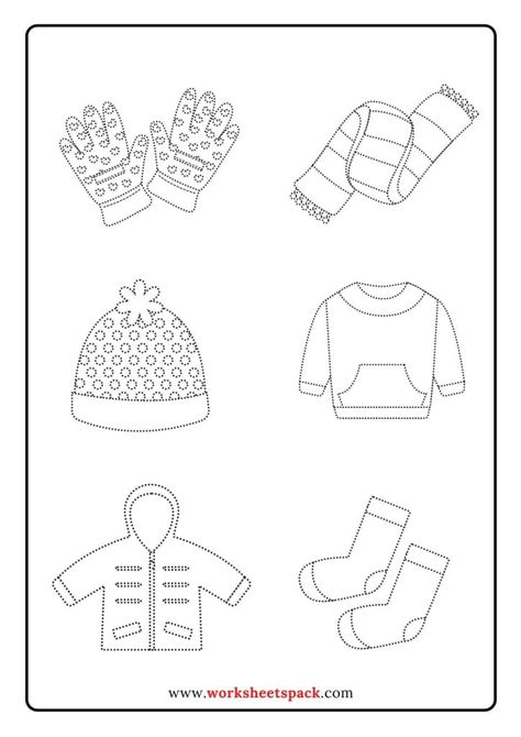 FREE Clothes Activities for Preschoolers - Printable and Online Worksheets Pack Clothing Activities For Preschool Free Printables, Winter Clothes Activities, Clothes Worksheet, Teacher Vibes, Lesson Plans For Toddlers, Free Printable Crafts, Kindergarten Worksheets Free Printables, Kids Winter Outfits, Free Preschool Printables