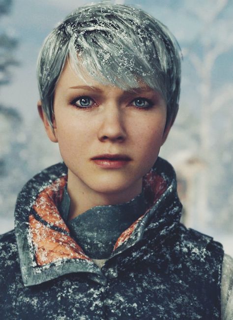 Detroit: Become Human, Kara Video Game Images, Detroit: Become Human, Quantic Dream, Bryan Dechart, Detroit Become Human Connor, Becoming Human, Detroit Being Human, Pfp Icons, Detroit Become Human