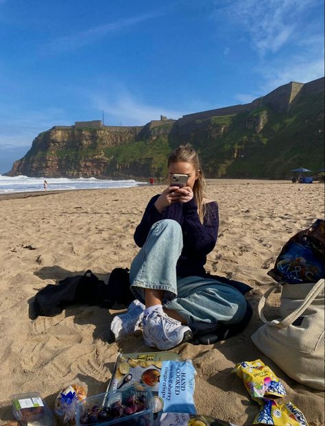 #beach #tynemouth #newcastle #picnic #sandals #ralphlaurenwomensclothing Tynemouth Beach, Revision Motivation, Summer Moodboard, Ralph Lauren Womens Clothing, Fame Dr, Future Lifestyle, Fall Travel, Year 1, Sweet Stuff