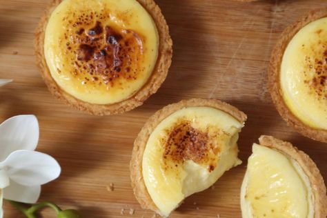 Hokkaido Cheese Tart Recipe, Hokkaido Baked Cheese Tart, Cheese Tart Recipe, Bake Cheese Tart, Cheese Tart, Tart Molds, Cheese Tarts, Baked Cheese, Pastry Tart