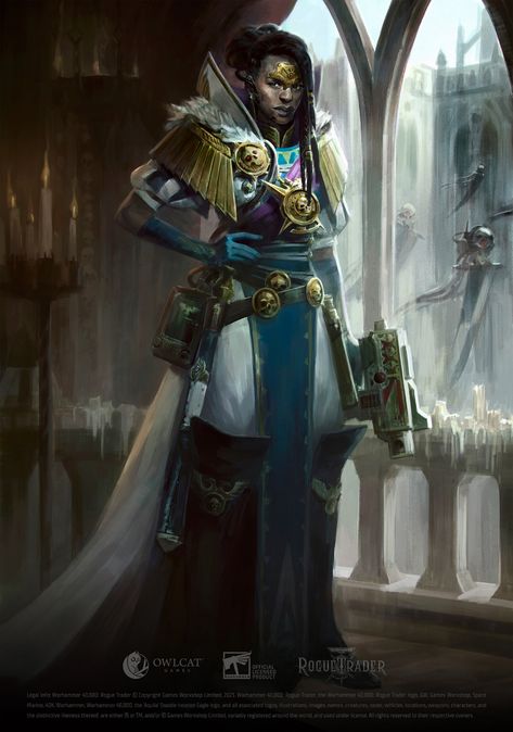 ArtStation - WH40K: ROGUE TRADER, Anastasia Mardumova Warhammer 40k Rogue Trader, 40k Rogue Trader, Warhammer 40k Rpg, Thor Helmet, Rogue Traders, 40k Artwork, Warhammer 40k Art, Gallery Artwork, Warhammer Art