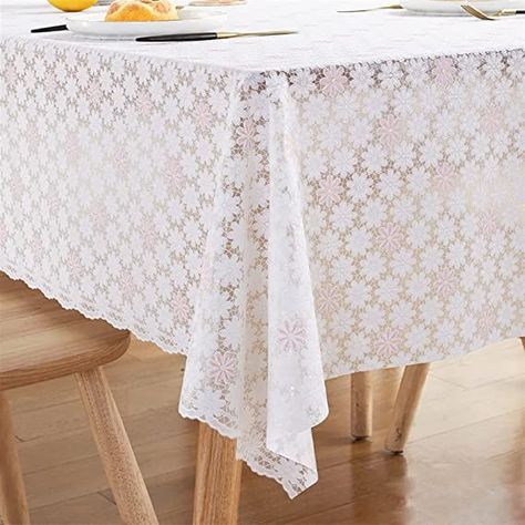 WENLI Transparent Plastic Tablecloth Pastoral Floral Printed Tablecloth Waterproof Oilcloth Plastic PVC Kitchen Dinning Living Room Table Cloth Cover Mat Home Decor,4 Colors Pvc Kitchen, Dining Table Cloth, Picnic Mat, Plastic Tablecloth, Kitchen Dinning, Hard Floor, Oil Cloth, Wooden Tables, Room Table