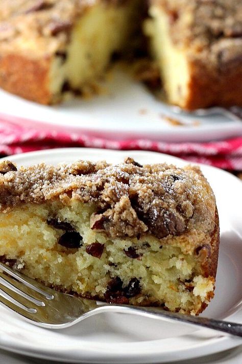 Dried Cherry Cake | "This is a delicious, moist cake. Very easy and quick to prepare." #cakerecipes #bakingrecipes #dessertrecipes #cakes #cakeideas Cherry Cake Recipes, Decadent Cheesecake, Cherry Cake Recipe, Crumb Coffee Cakes, Cream Cheese Coffee Cake, Pinterest Food, Tart Cherries, Heath Bars, Cake Mug