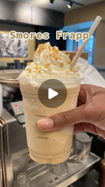 Mikey on Instagram: "S’mores Frappuccino! If you want to show your barista the written out recipe go to the link in bio.

#starbucks #starbuckssecretmenu #starbucksdrinks #starbuckssecretmenupro" Starbucks Frappe Orders, Starbucks Frappuccino Orders, Starbucks Frappuccino Recipe, Frappe Recipe, Frappuccino Recipe, Starbucks Frappuccino, Starbucks Secret Menu, Instagram S, Starbucks Drinks