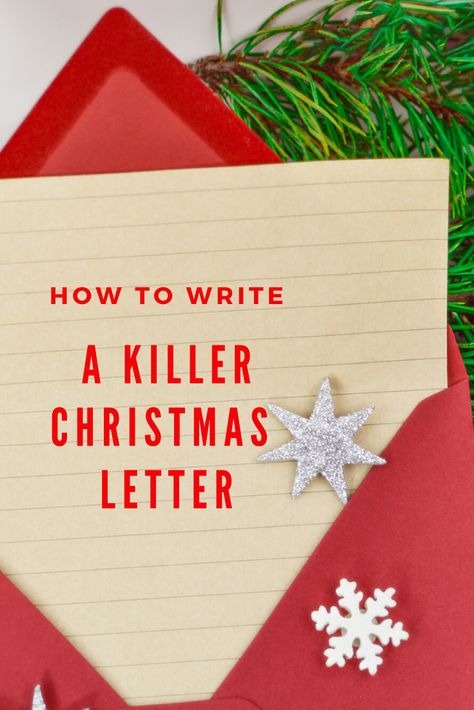 Writing A Christmas Letter, How To Write A Christmas Letter, Family Christmas Letter Ideas, Creative Christmas Letter Ideas, Christmas Letter Ideas Writing, Christmas Letter To Boyfriend, Christmas Letters Ideas, Christmas Letters To Friends, Christmas Letter Ideas