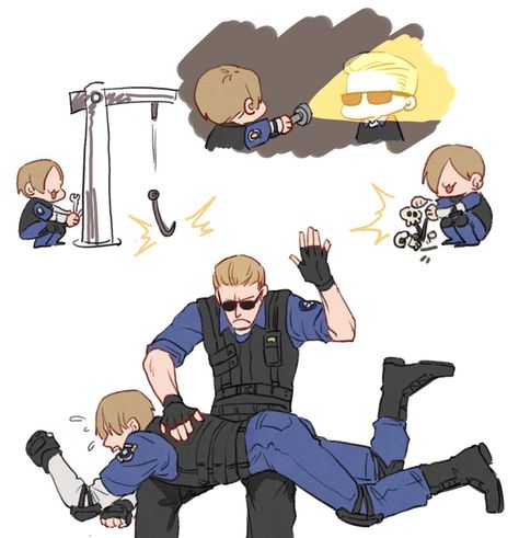 Leon X Merchant Kiss, Dbd Wesker, Resident Evil Wesker, Desenho Tom E Jerry, Resident Evil Anime, Resident Evil Funny, Albert Wesker, Resident Evil Collection, Resident Evil Game