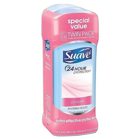 Amazon.com: Suave 24 Hour Protection Invisible Solid Deodorant for Women, Powder - 2.6 oz - 4 pk : Beauty & Personal Care Suave Deodorant, Powder Deodorant, Bad Body Odor, Deodorant Powder, Underarm Odor, Deodorant For Women, Deodorant Stick, Solid Shampoo, Old Spice